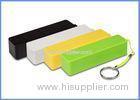 Colorful Mobile Phones 5V 1A Mobile Power Bank 2600mah Battery , ROHS