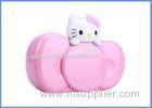 Two USB Hello Kitty IphoneExternal Power Bank Battery USB Charger
