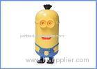 Minions Flash Light Cartoon Power Bank 6600mAh Battery Pack for Iphone