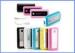 Cute 5 Volt output 18650 li-ion battery emergency power bank for cellular phone