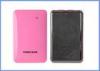 Mobile phone powerful lithium polymer battery power bank 8000mAh With Touch Key
