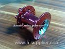 Axle & Hub Red Anodized Mountain Bicycle Parts / Metal Machining Parts