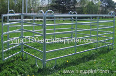 Horse fence panel and horse fencing gate