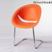 plastic fashin aluminium leg chair mould