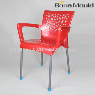 plastic aluminium leg chair mould