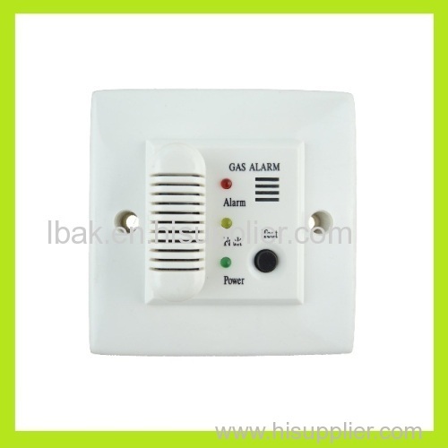 Household Gas Detector alarm with soliend value