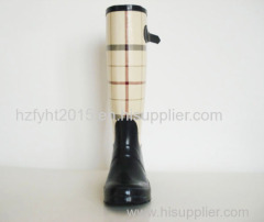 Womens Printed Hunting Style Rubber Boot Latest Wellington Boots