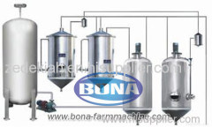 The edible oil refinery process