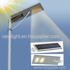 Integrated Solar LED Street Light with Motion Sensor