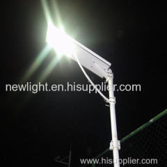 Integrated Solar LED Street Light with Motion Sensor