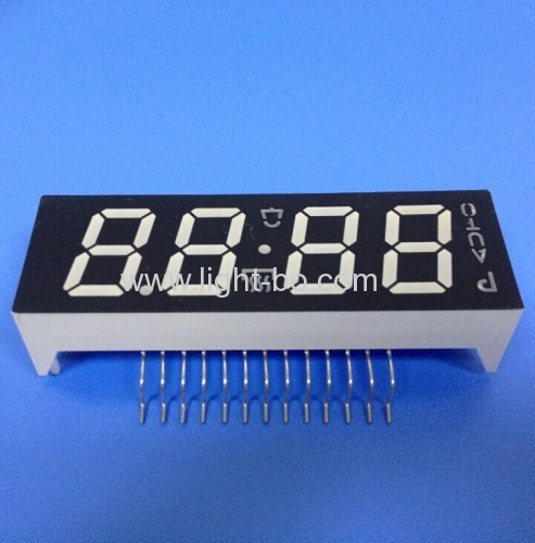 Custom Ultra Red 0.56" 4 digit 7 Segment LED Display for Oven Timer Control