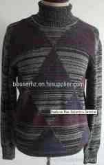 Fashion Men Intarsia Sweater