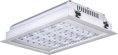 High lumen output 160W LED canopy light for gas station/hospital/hall/train station