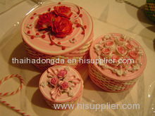 Hand made quilling box