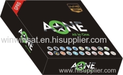 A-ONE All in One HD Receiver for GPRS DSTV Canalsat Receiver Channels for Africa with One Year Account