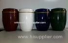 Colorful painted metal urn for body ash , cremation urn products