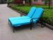 Garden patio furniture lay lounger