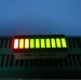 Супер яркий зеленый/красный 10 сегментный светодиодный свет бар Gradh массив для приборной панели