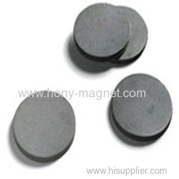 Promotional flat round anisotropic disc magnets