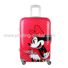 New arrival cartoon heat transfer film for Children suitcase