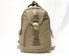 Leisure travel canvas backpack for students