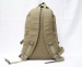 Recreational canvas backpack for students