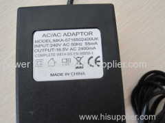 30-75W desktop AC/AC&AC-AC power supply&adapter for laptop