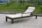 Swimming Pool Rattan Sun Lounger With All Weather Waterproof Cane