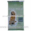 PP Woven Laminated Animal Feed Bags , Recycled Dog Feeds Packing Bags Eco-friendly