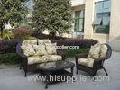 3pcs luxury America garden rattan sofa