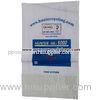 Recycled Block Bottom Polypropylene PP Woven Packaging Sacks for Grain , Barley , Flour Packing