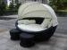 Cane Garden Daybed With Tea/ Coffee Table , Wicker Oval Daybed