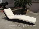 Modern Luxury Comfortable Wicker Rattan Sun Lounger For Poolside