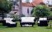 5pcs garden cane furniture sofas