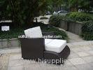 2pcs cane ottoman sofa set