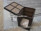 Outdoor Garden Wicker Pet Bed Comfortable Pet House For Dog / Cat