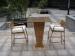 All Weather Waterproof Outdoor Garden Resin Wicker Bar Set