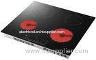 High Power Four Burner Induction Cooktop , Hybrid 6700W Electromagnetic Cooker