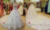 Customized A Line Tulle Halter Cathedral Train Wedding Dresses Bridal Ball Gowns