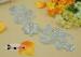 Bling Bling Iron On Rhinestone Beaded Applique For Wedding Dress