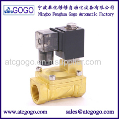 2 way Pilot diaphragm submersible stainless steel solenoid valves NPT BSP thread
