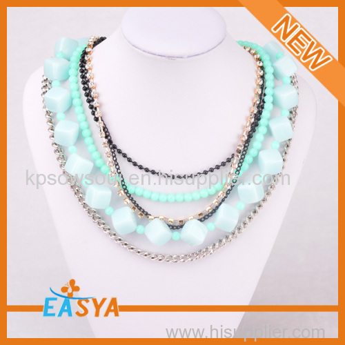 Necklace Chains Wholesale Multi Bead Chain Necklace