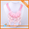 Cheap Wholesale Gold Chain Pink Pearl Necklace For Women