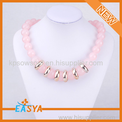 Online Wholesale Short Chain Beads Necklace For Women