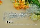 Handmade Clear Stone Wedding Dress Beaded Appliques For Bridal Sash