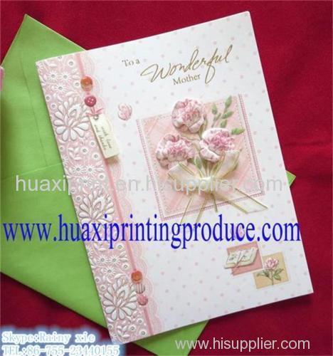 square flower cover greeting cards
