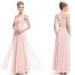 Fashion Rhinestone Pleated Womens Prom Dresses One Shoulder Bridesmaid Dresses