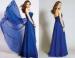 Chiffon Crystal Beaded Evening Dresses , Sweetheart Full Length Ladies Party Dresses