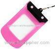 ECO friengdly 0.3mm PVC / TPU underwater waterproof pouch phone bag