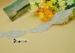Butterfly Design Clear Crystal Rhinestone Beaded Trim For Wedding Gowns